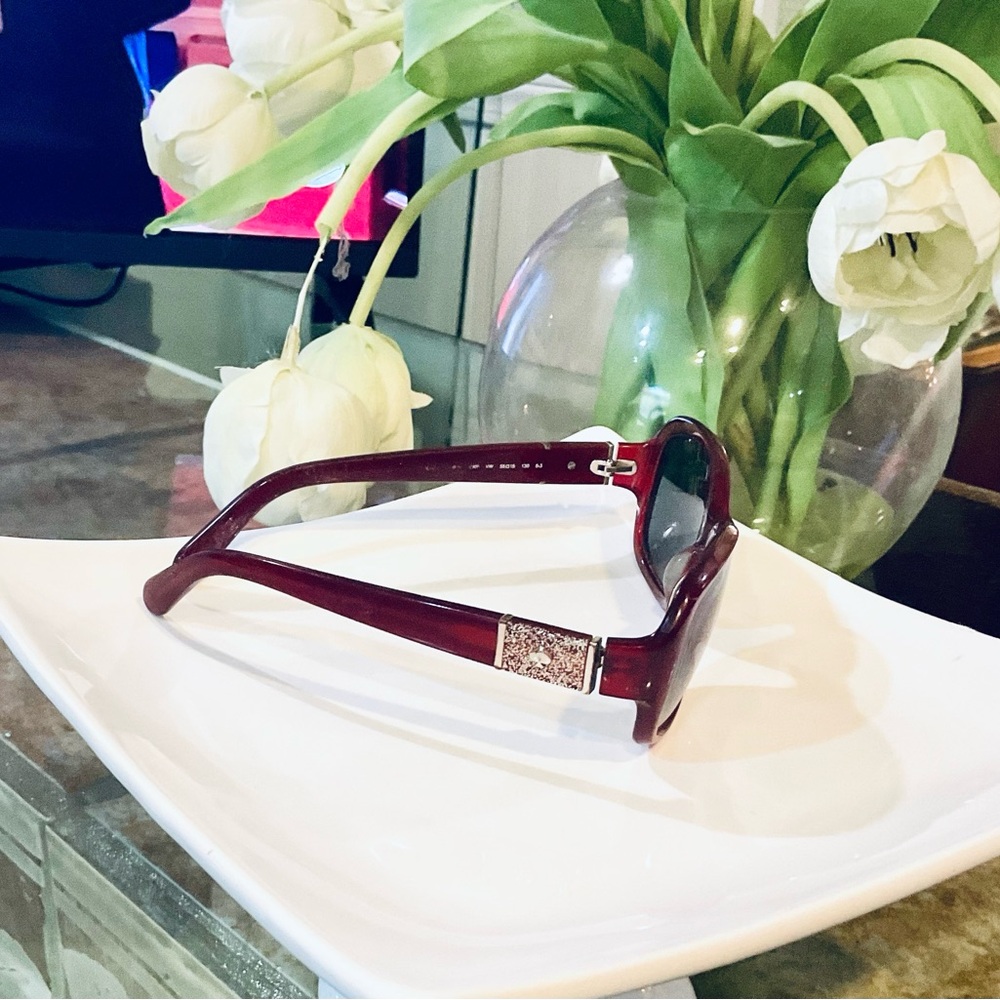 KATE SPADE BURGUNDY SUNGLASSES